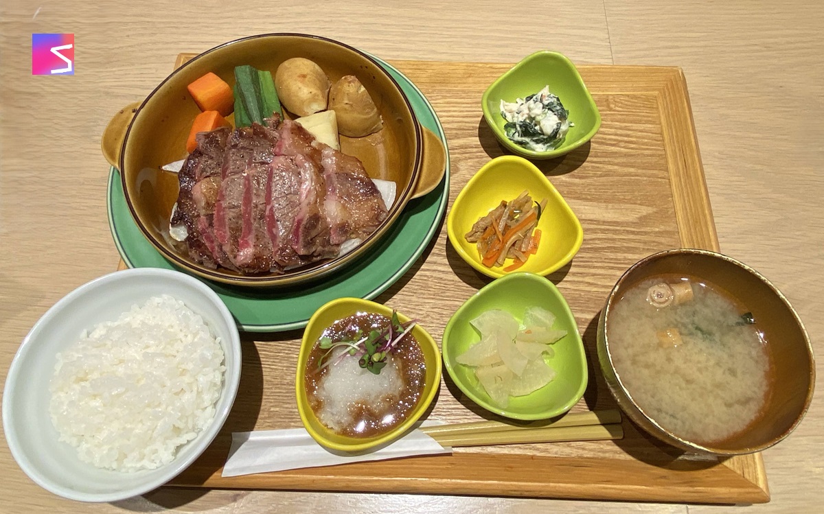 滋賀つーしんが和ごはんとカフェchawanを他の店舗で撮影