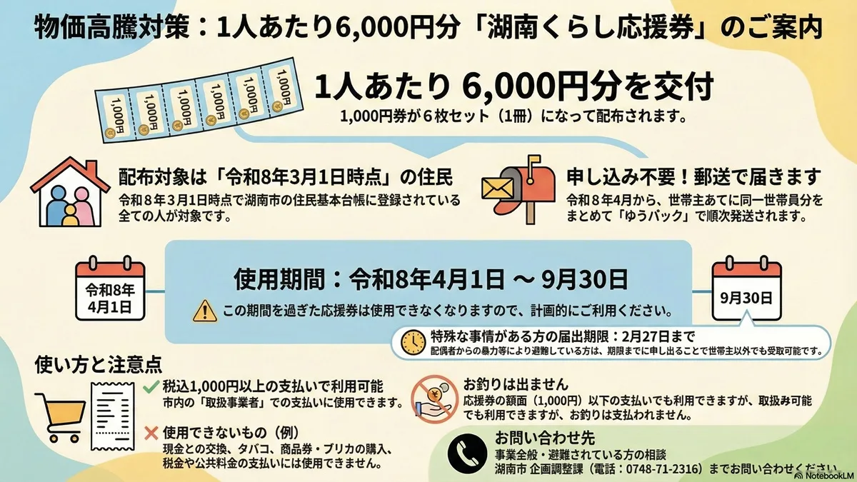 湖南くらし応援券2026