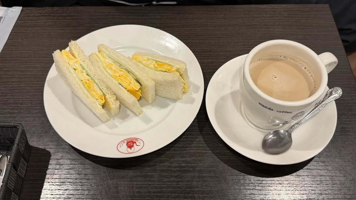 ハーフふわふわタマゴサンド