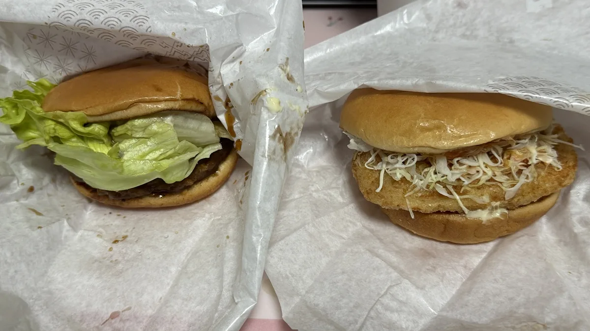 ガーリックトマトのとり竜田バーガー ～国産クリームチーズ～