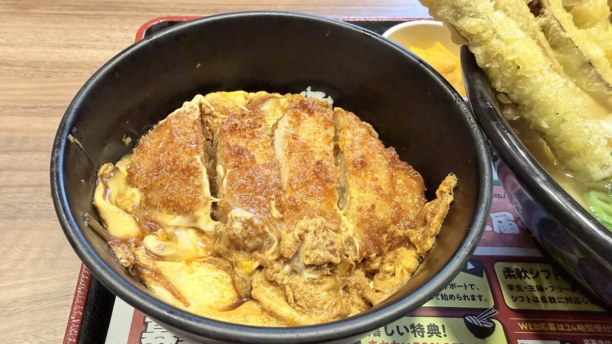 ミニカツとじ丼
