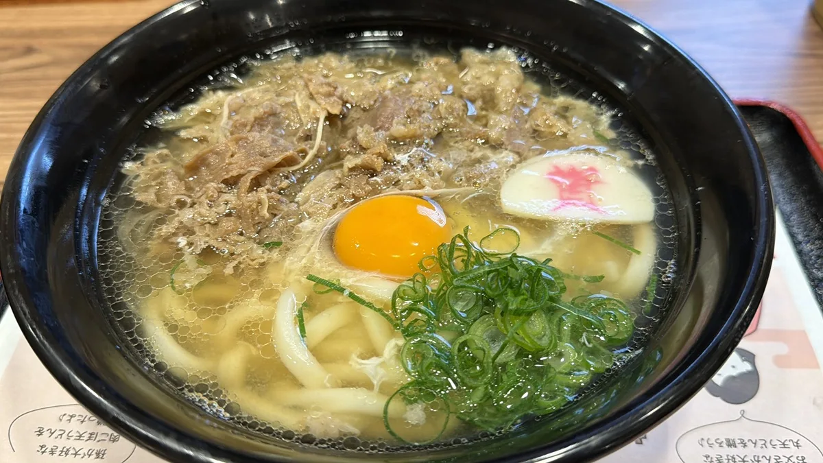 肉玉うどん