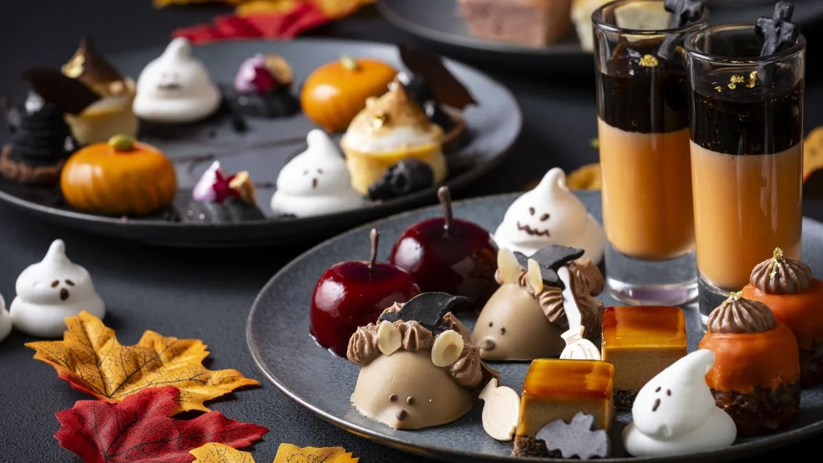 びわ湖大津プリンスホテル、ハロウィーン限定アフタヌーンティー「おばけたちのティーパーティー」10月1日から販売