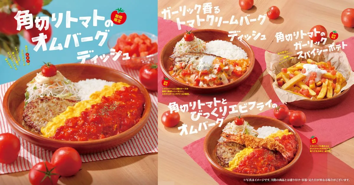 びっくりドンキー「トマト弾けるハンバーグ」を実際にお持ち帰りして食べてみた