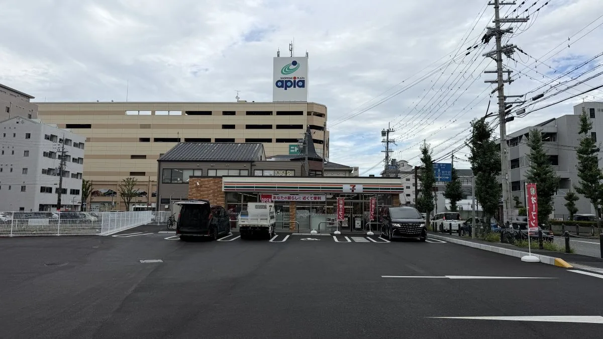 セブン-イレブン東近江八日市本町店が2026年8月6日オープンしていました